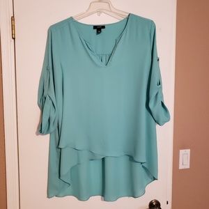 Alfani hi-low flowy blouse PLUS SIZE 18W